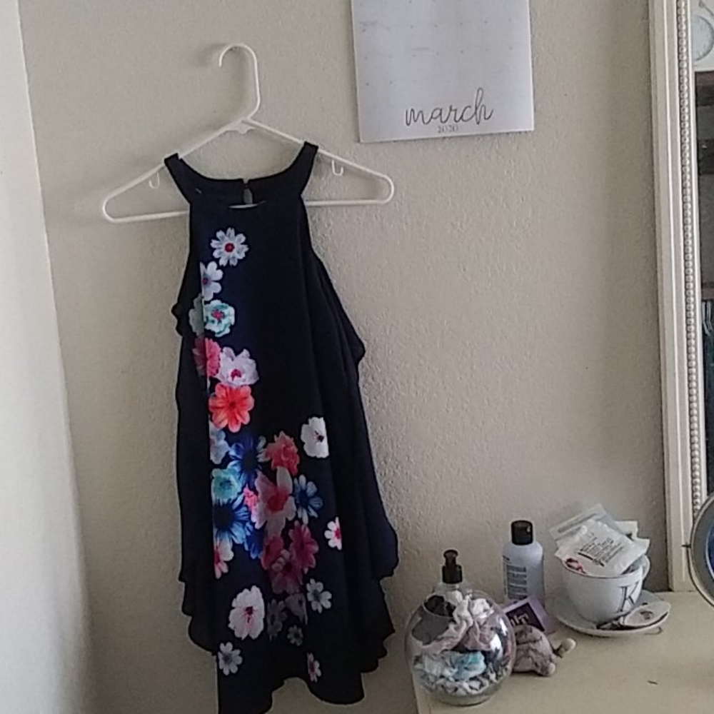 Navy Blue Dress